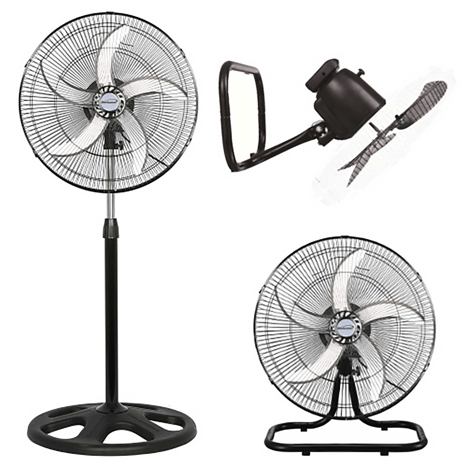 image_2024-06-14_222330685.png Brentwood Kool Zone F-1831B 3in1 3-speed 18” Industrial Fan, Black - Image 1