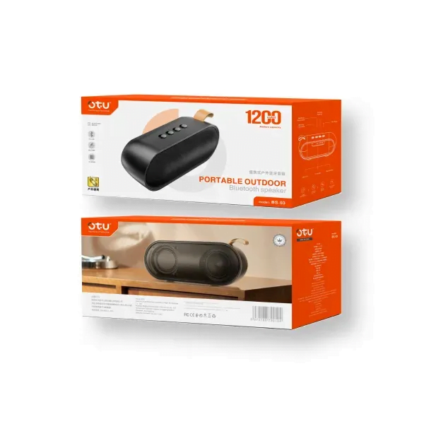 OTU Portable Out Door Bluetooth Speaker, Model BS-03