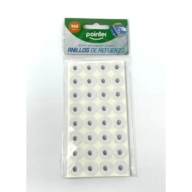 Pointer Reinforcement Rings, 960 pcs