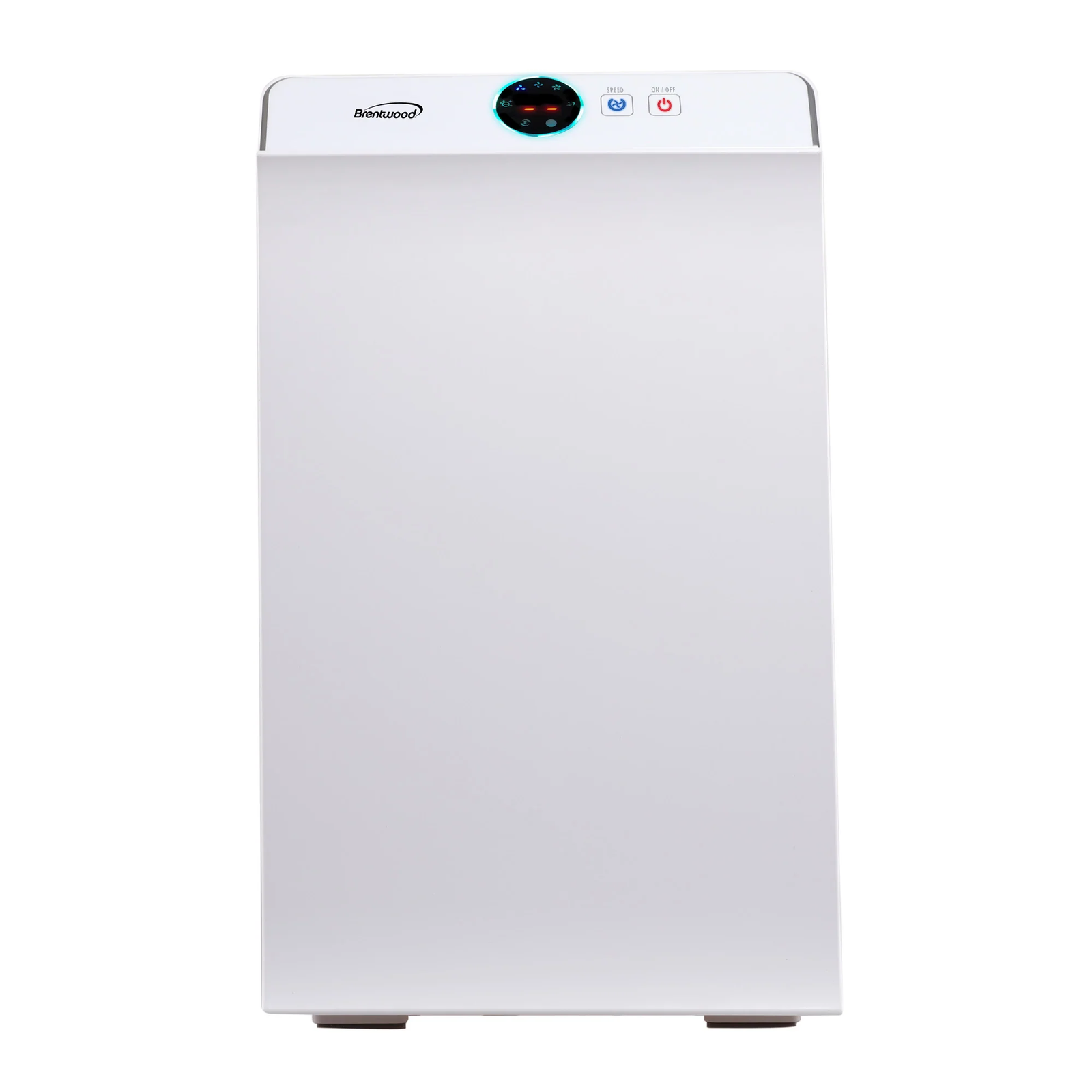 Brentwood AP-4100w True Hepa Filter Air Purifier With 4-stage Filtration, 3-speed Fan, And Air Quality Sensor, White
