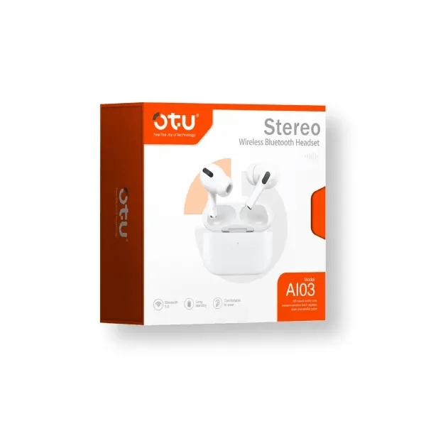 OTU Wireless Stereo Earbuds, Model Al-03