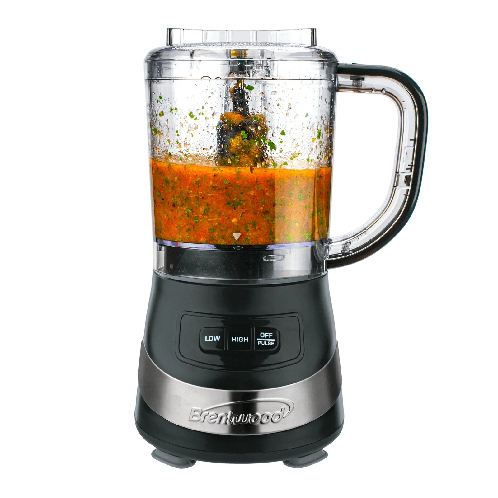 Brentwood FP-549BK 3-cup Food Processor, Black