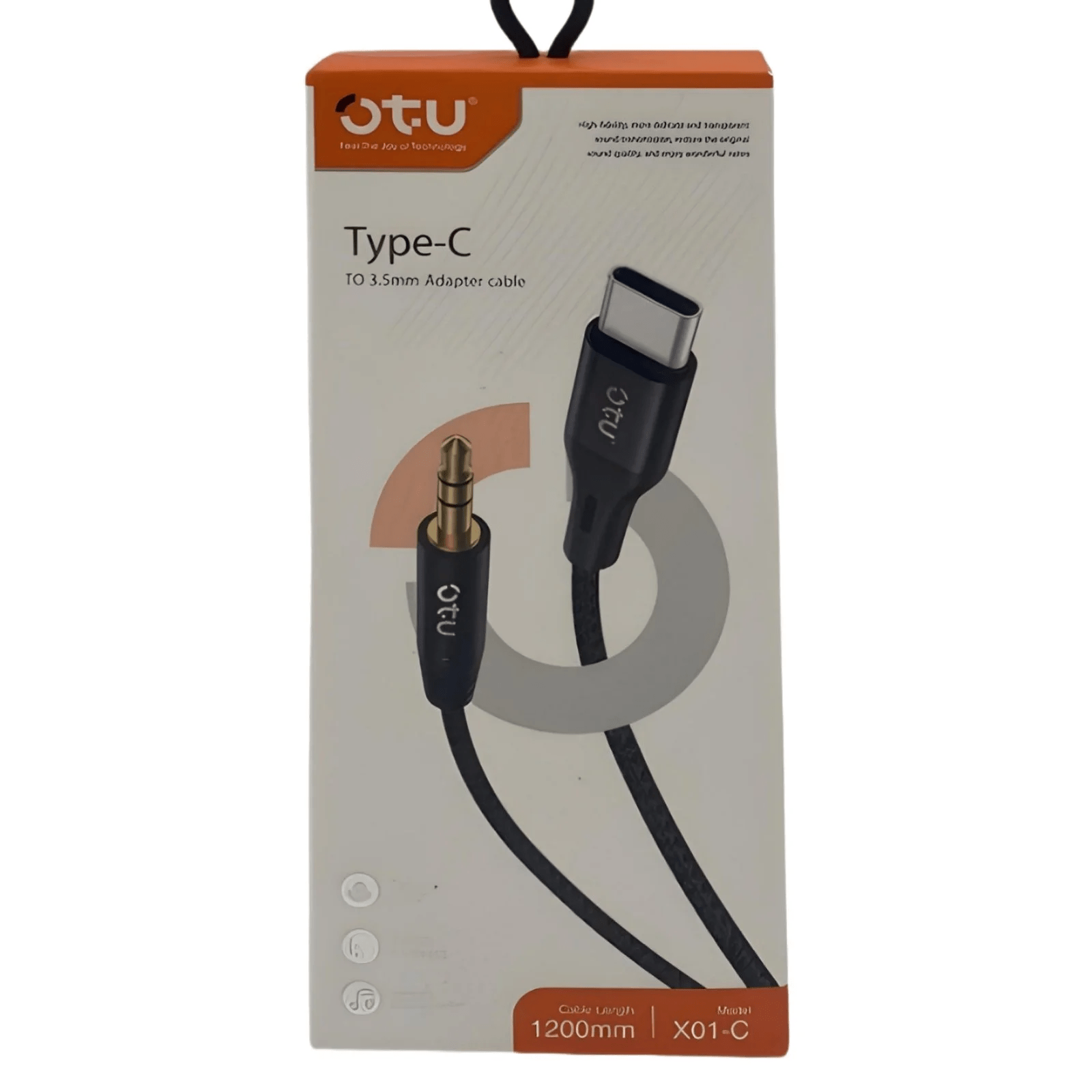 OTU Type-C to 3.5mm Adapter Cable, Model X01-C
