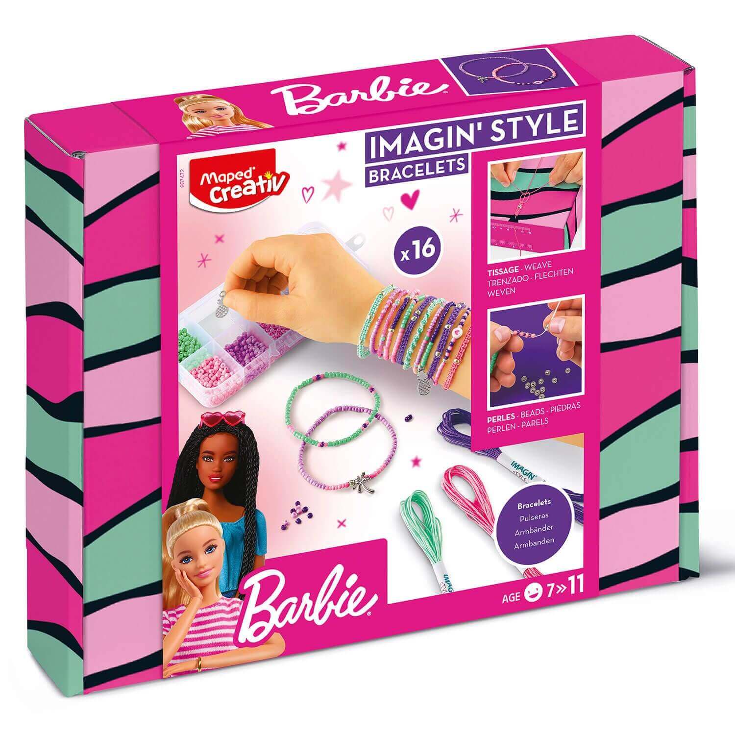 Maped_Creativ_Bizuteria_i_moda_Creativ_bransoletki_Barbie_907472_1.jpg Maped Creativ Barbie Imagin'Style - Image 1