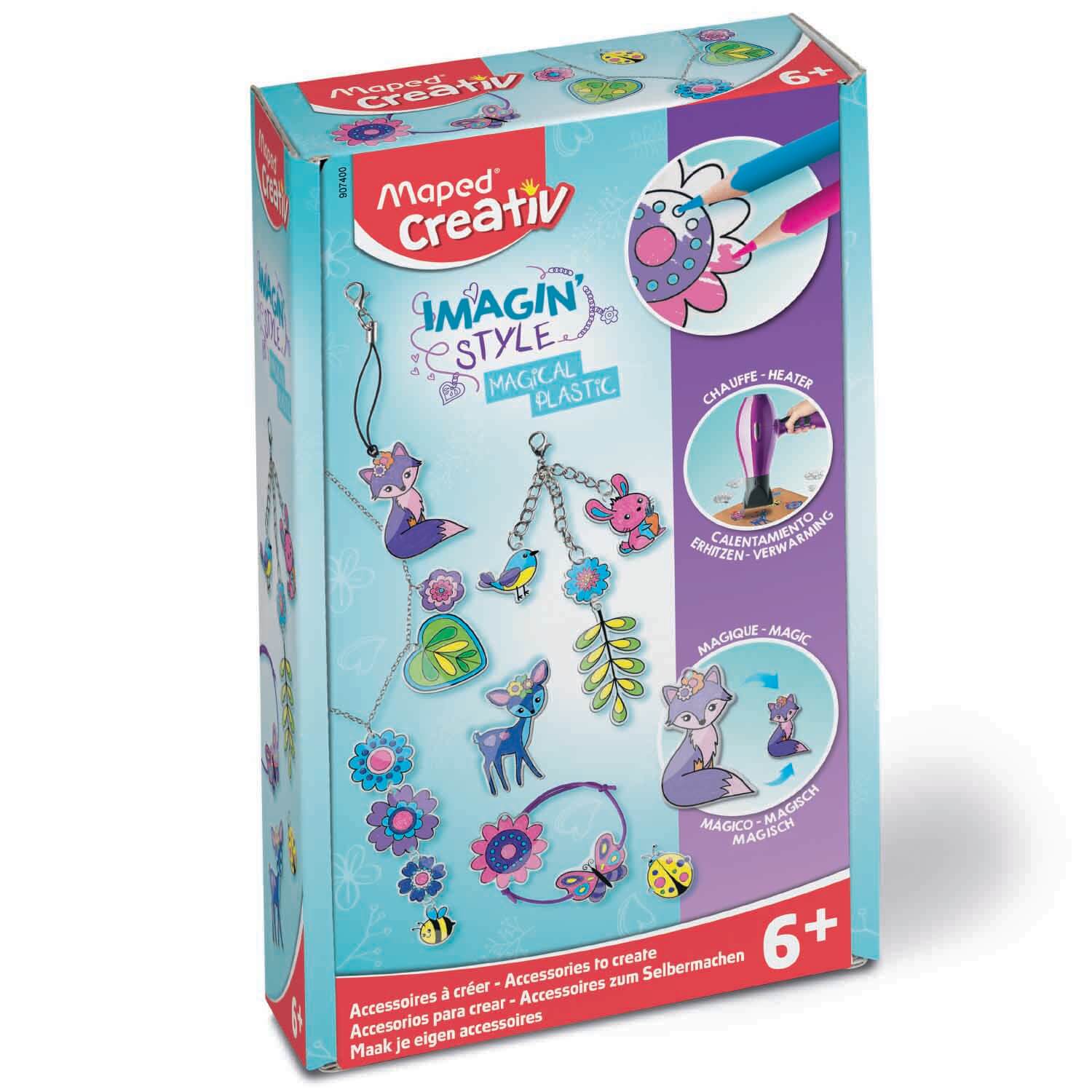 Maped_Creativ_Bizuteria_i_moda_Creativ_magiczny_plastik_i_akcesoria_907400_1.jpg Maped Creativ Imagin'Style Magical Plastic - Image 1