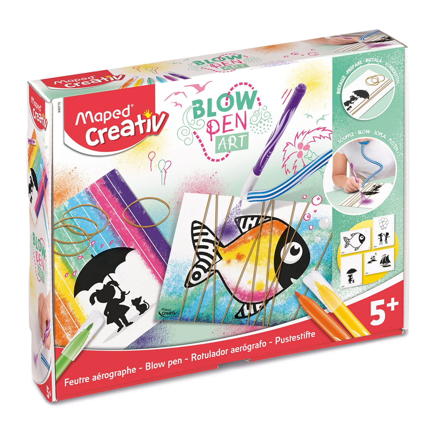 Maped Creativ Blowpen Art - String'Art - Image 1