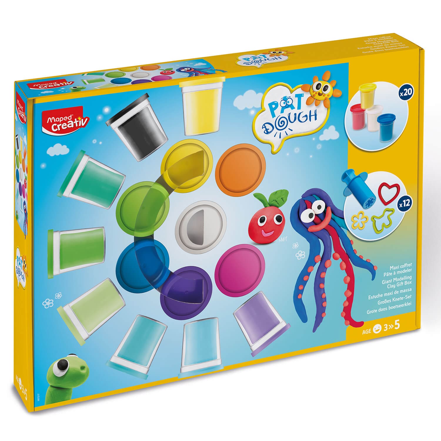 Maped Creativ Pat'Dough - Maxi set - Image 1