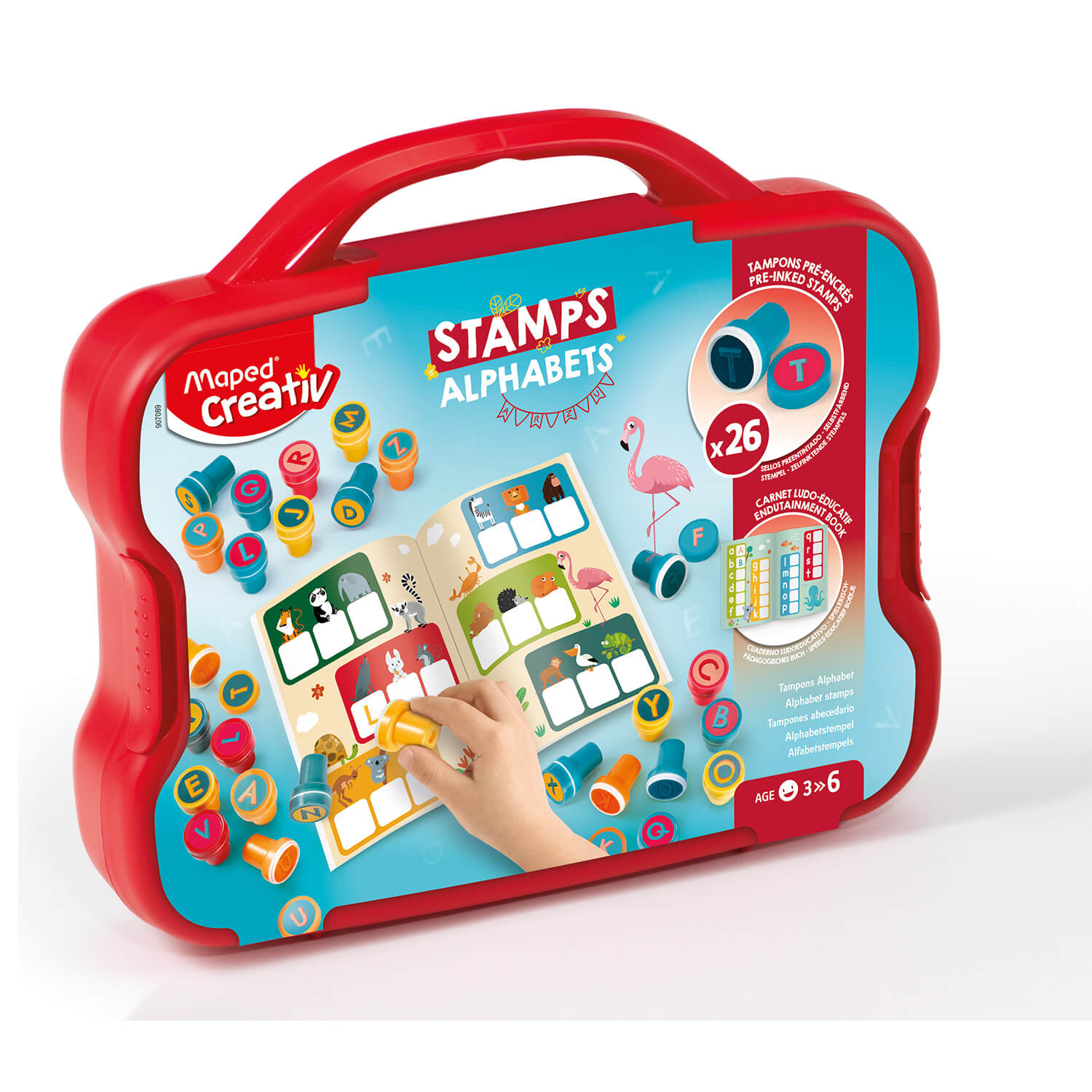Maped_Creativ_Stempelki_Creativ_Kolorowe_Stempelki_-_Litery_907089_1.jpg Maped Creativ Stamps - Alphabet - Image 1