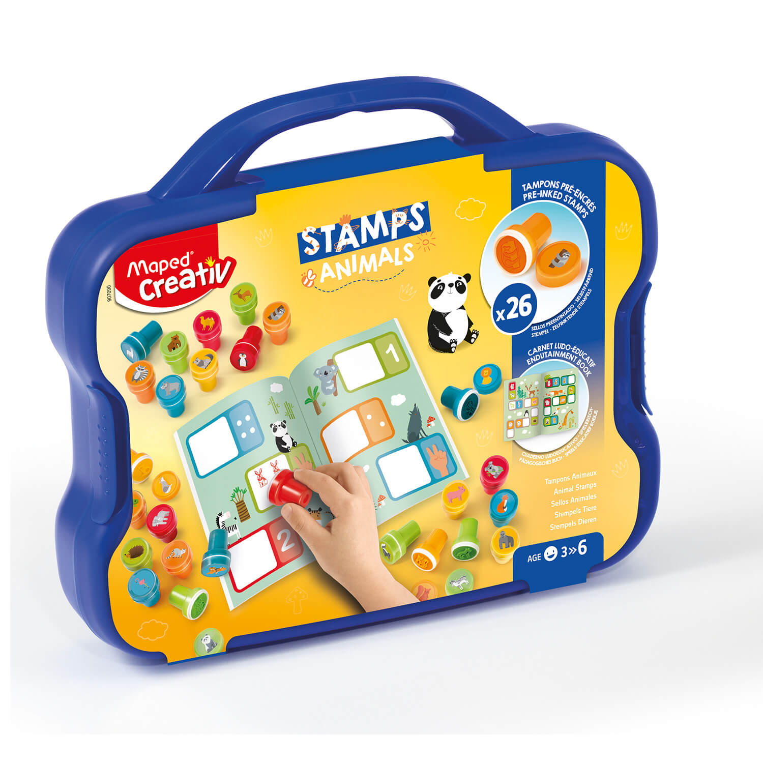 Maped Creativ Stamps - Animals - Image 1