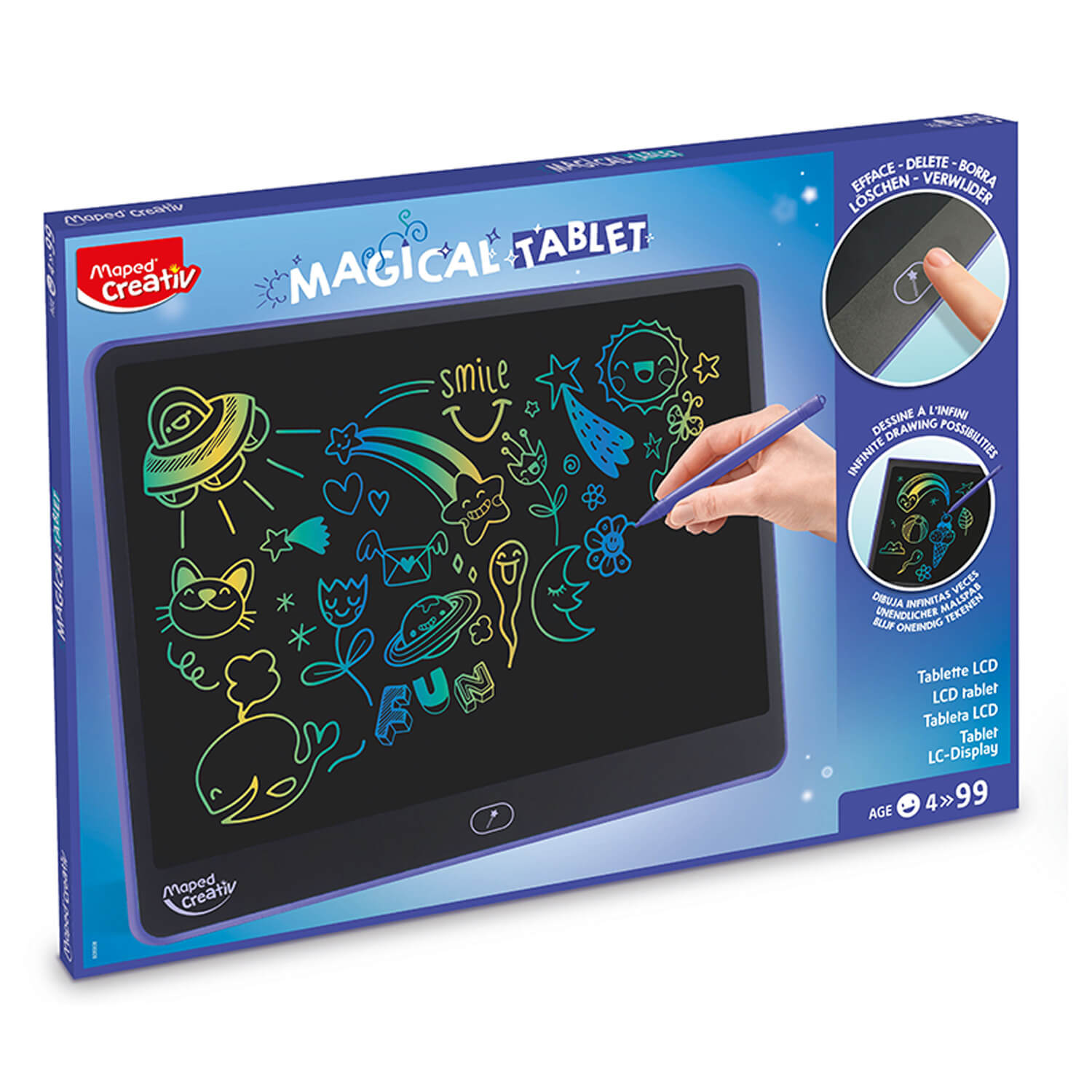 Maped_Creativ_Tablice_Creativ_Magiczny_tablet_maxi_kolor_906908_1.jpg Maped Creativ Magical Tablet XL - 16 inch - Image 1