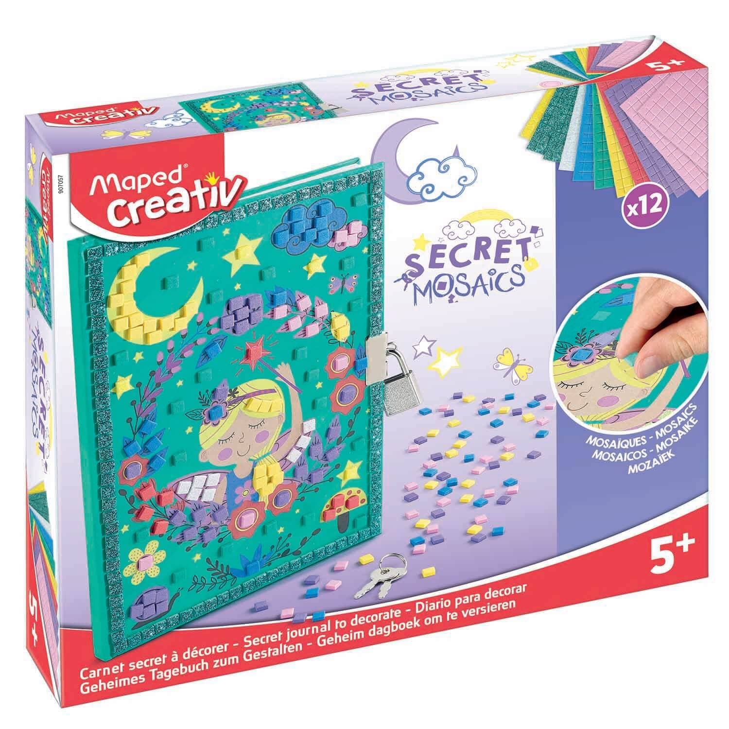 Maped Creativ Secret mosaics - Secret diary - Image 1
