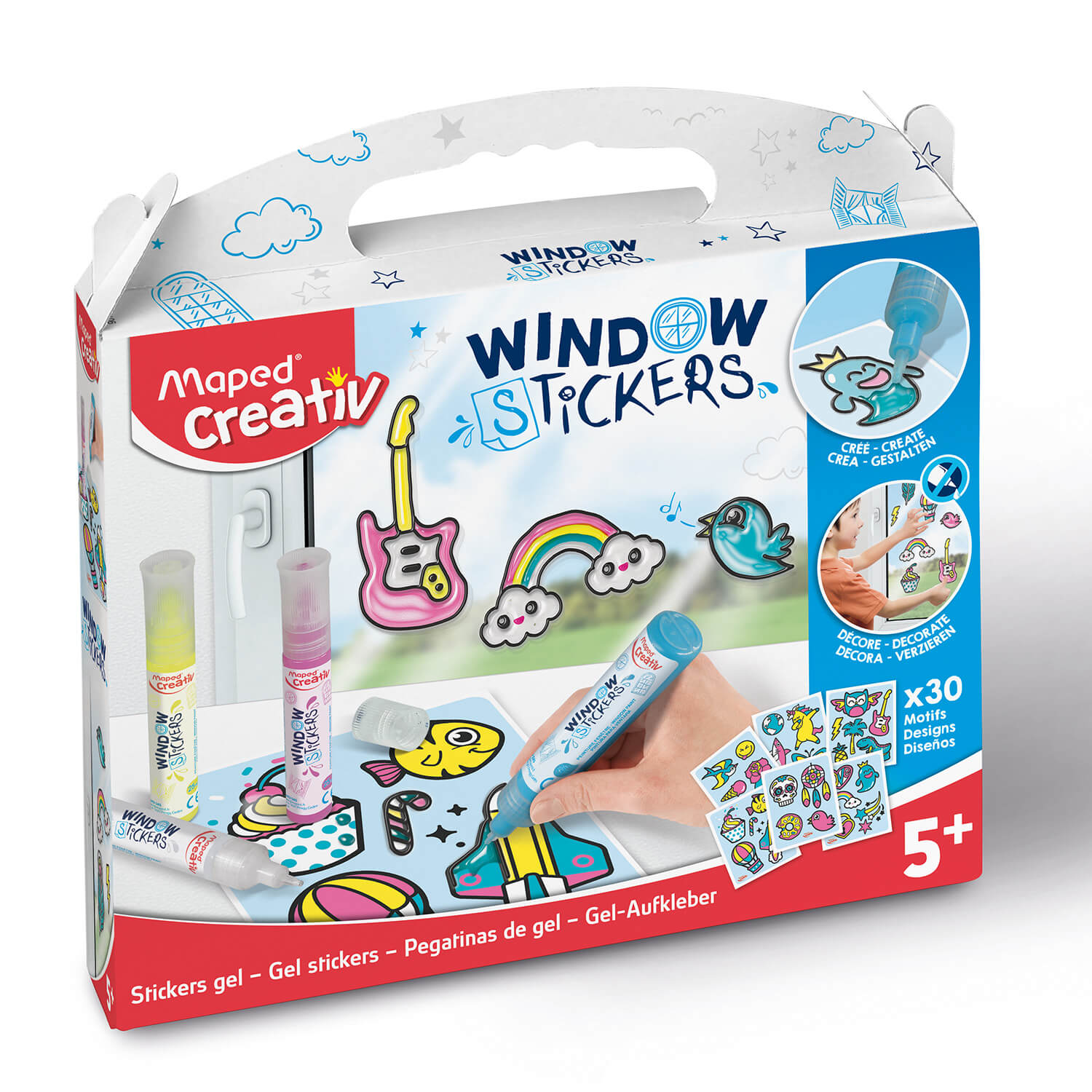 Maped_Creativ_Zestawy_kreatywne_Creativ_farby_witrazowe_907036_1.jpg Maped Creativ Window stickers - Image 1