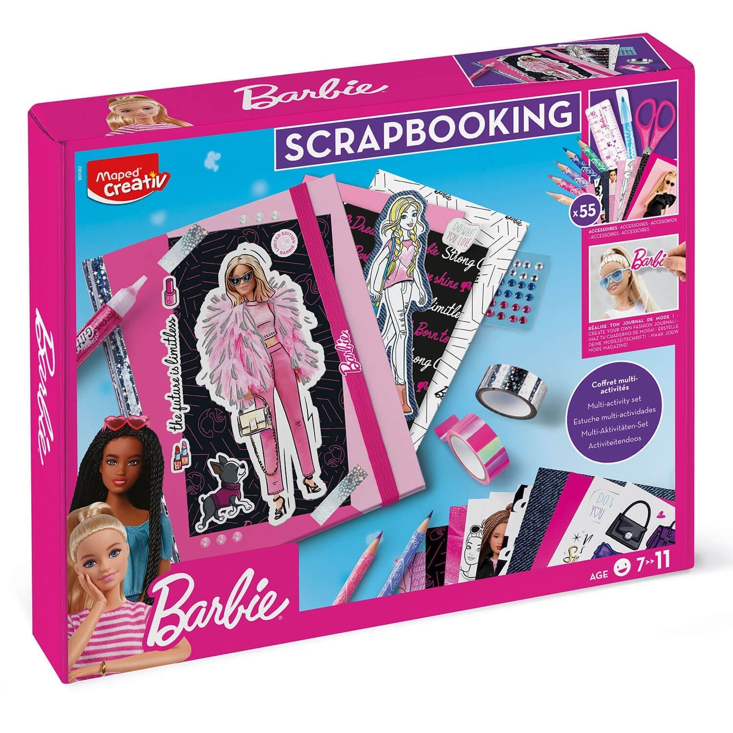 Maped Creativ Barbie Scrapbooking - Image 1