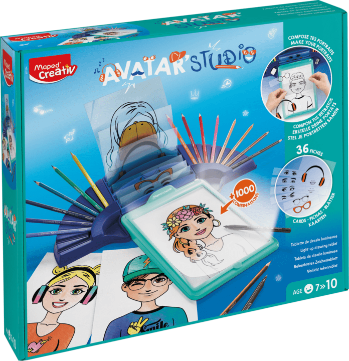 maped-creativ-machine-a-dessiner-lumineuse-avatar-studio-907064-1.png Maped Creativ Avatar'Studio - Image 1