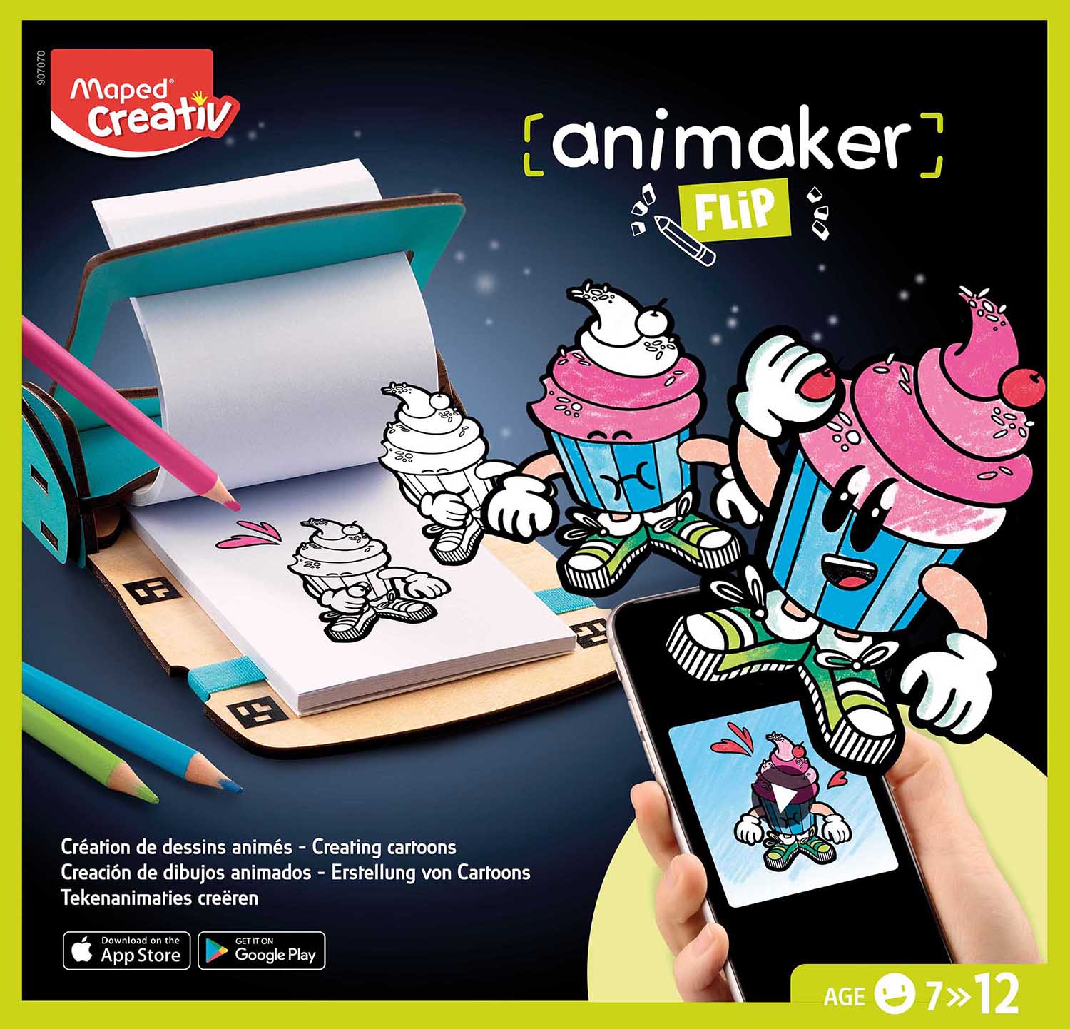 maped_creativ_activity_products_907070_pa_web.jpg Maped Creativ Animaker Flip Pop - Image 1