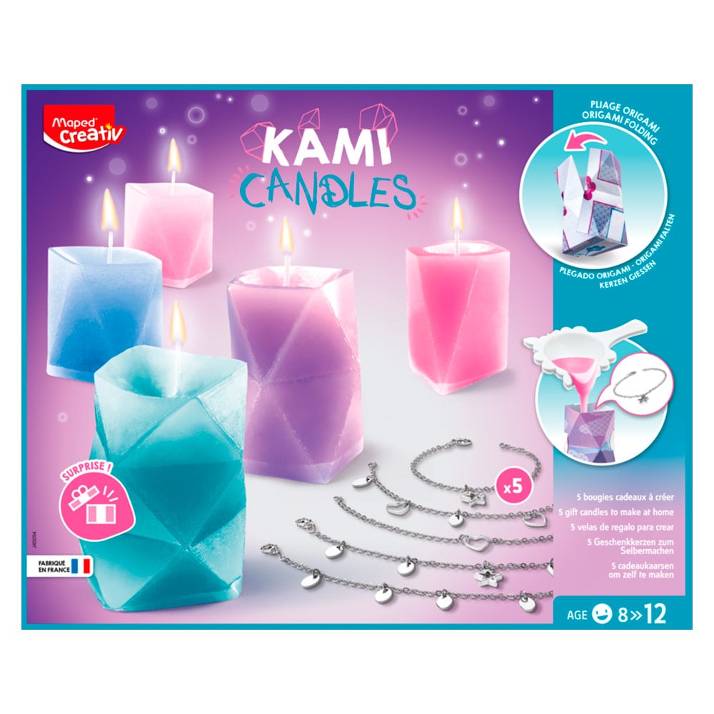 mapj45054-maped-creativ-kami-candles-5-bougies-cadeaux-origami-a-creer-1.jpg Maped Creativ Kami Candles - Surprises - Image 1